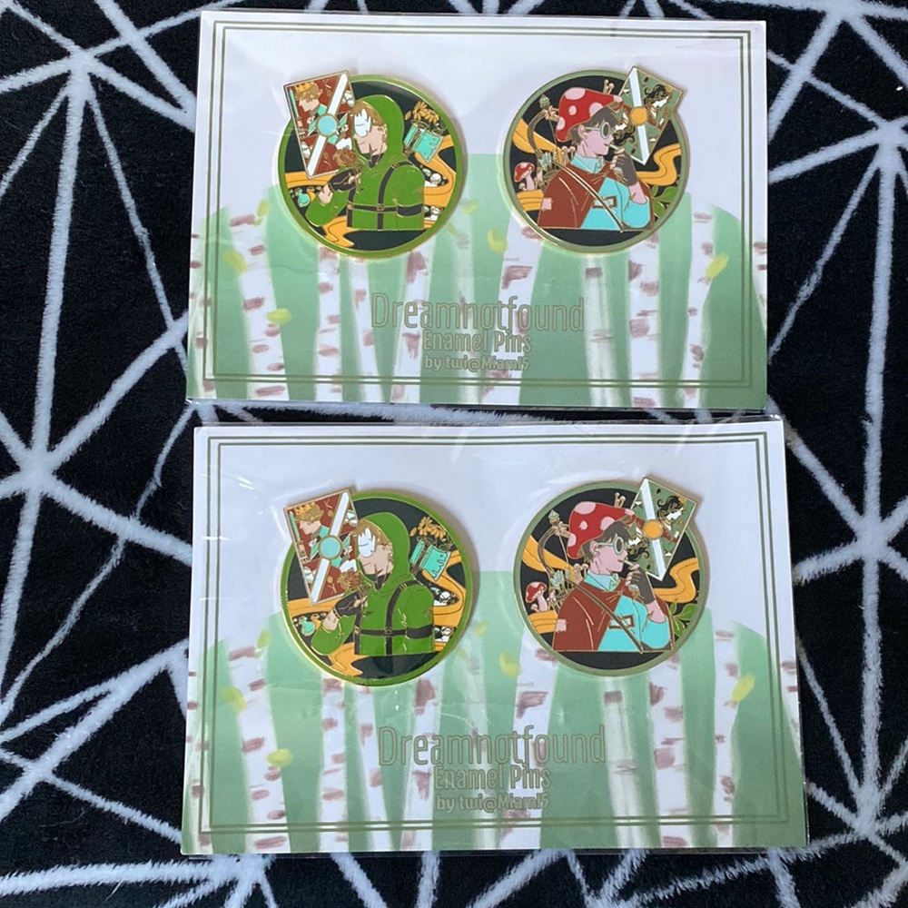 Dreamnotfound Enamel Pins